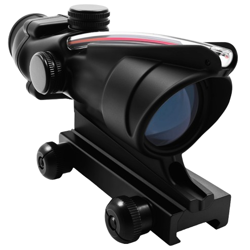 VPDOT P432X 4x32 Prism Scope | Fiber Optic | Red Dot Magnifier Combo