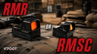 RMR vs RMSC red dot sight comparison - VPDOT optics