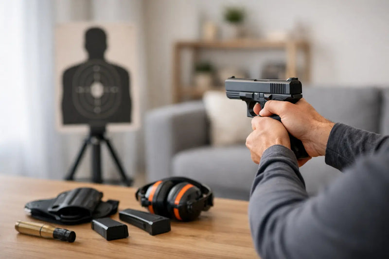 Dry Fire Training for Home Defense: How to Set Up Your Space