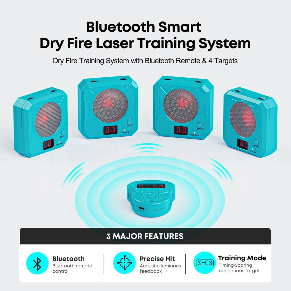 Bluetooth Smart Dry Fire Laser Training System 