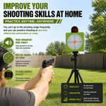 VPDOT 7-ring electronic laser shooting target improve shooting skills at home practice anytime anywhere indoor outdoor universal compatibility