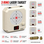 VPDOT 3-ring electronic laser target training modes LED display compatible laser training cartridges indoor outdoor dry fire laser training system