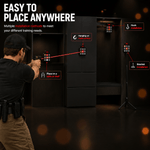VPDOT 9-Grid Laser Shooting Target | Dry Fire Shot Timer