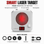 VPDOT smart laser training target package contents magnetic center covers metal sheet USB Type-C charging cable dry fire system