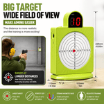 VPDOT 7-ring laser target big target wide field of view longer distances aiming easier strong magnetic base accurate training dry fire home range
