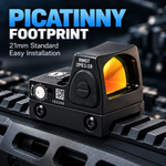 VPDOT D402X Reflex Sight | 2 MOA Single Red Dot | Picatinny