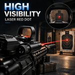 VPDOT D103X Red Dot Sight with Laser | Rifle Laser Combo | Picatinny
