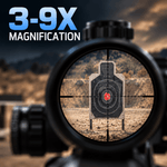 VPDOT 3-9x40 Rifle Scope | Illuminated Mil-Dot | Picatinny