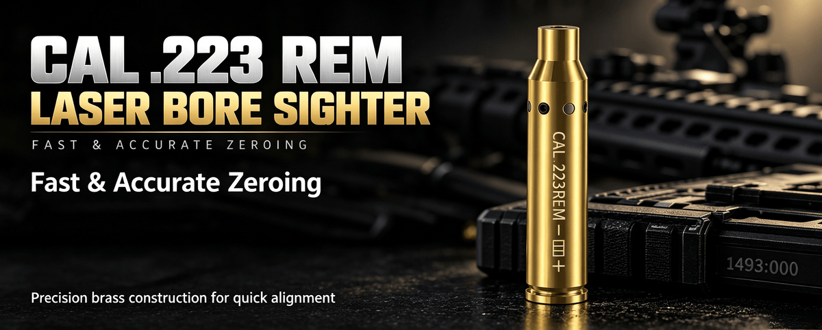 VPDOT .223 Rem Laser Bore Sight | 5.56 Brass Chamber Tool