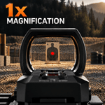 VPDOT D102X Picatinny Red Dot Sight for AR-15 | Red & Green