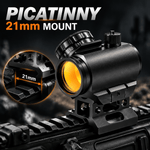 VPDOT D201X Micro Red Dot Sight | Shake Awake | Riser Mount