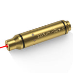 VPDOT .223 Rem brass laser cartridge red laser beam dry fire training