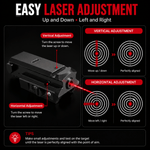 VPDOT D101X Micro Red Dot Sight | 2 MOA | Pistol & Rifle | Shake Awake