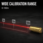 VPDOT 9mm Laser Bore Sight | Brass Chamber Boresighter | Fast Sight Alignment