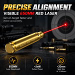 VPDOT .223 Rem Laser Bore Sight | 5.56 Brass Chamber Tool