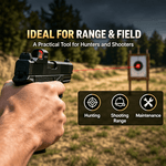 .45 ACP Laser Bore Sight | Pistol Optic Alignment