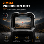 VPDOT D507X 2 MOA precision dot for fast accurate targeting