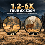 VPDOT 1.2-6x24 LPVO Rifle Scope | Illuminated Reticle | AR-15
