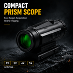 VPDOT P301X 3x30 Prism Scope | Shockproof | IPX7 Waterproof | Rifle