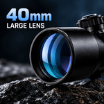 VPDOT 3-9x40 Rifle Scope | Illuminated Mil-Dot | Picatinny