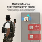 VPDOT 3-ring laser target electronic scoring real-time display hit accuracy error range