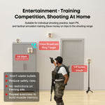 VPDOT 3-ring laser shooting target home training competition dry fire no ammo no range fees