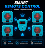 VPDOT Bluetooth smart remote control 4 wireless laser targets 10M signal range multi-target simultaneous control easy one-click operation