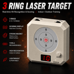 VPDOT 3 Ring laser target for dry fire accuracy training