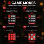 VPDOT 9-Grid target with 4 selectable game modes for training