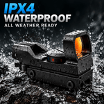 VPDOT D101X Red Dot Sight for Rifle | Red & Green Reflex | Shake Awake