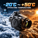 VPDOT D205X Red Dot Sight with Killflash | 2 MOA | Picatinny