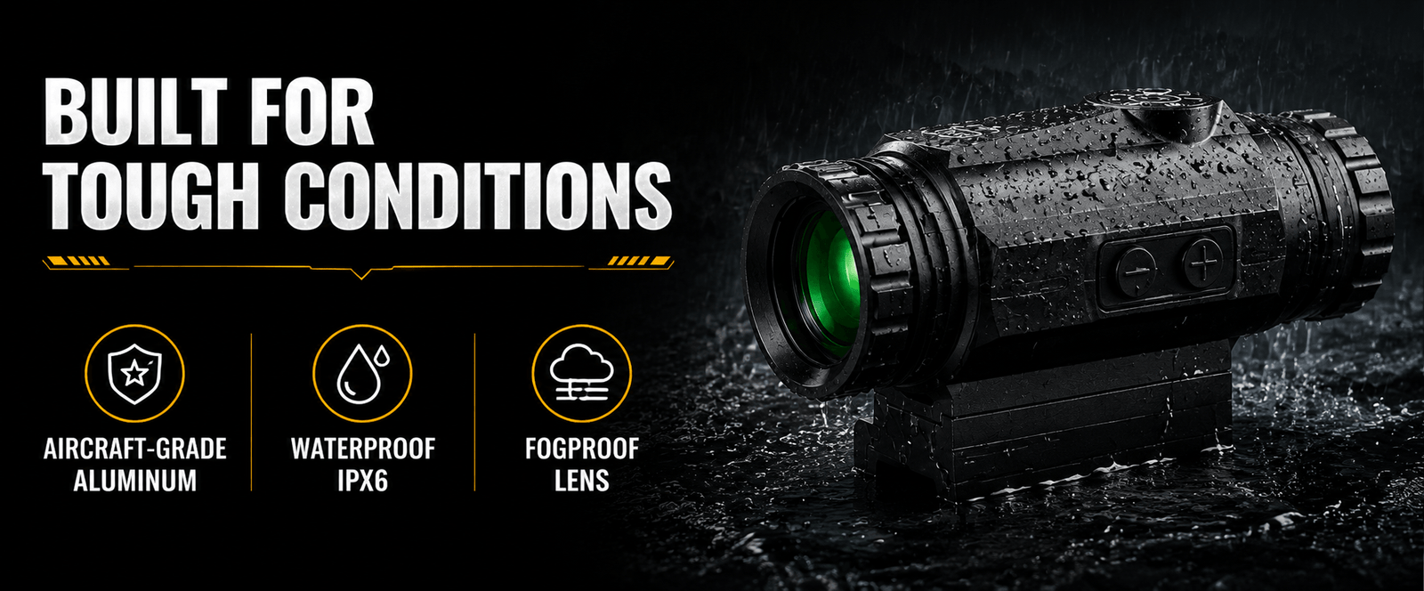 VPDOT P301X Prism Scope | 3x Magnifier | AR-15 Rifle Optic