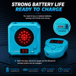 VPDOT Bluetooth laser target strong battery life USB Type-C rechargeable no disposable batteries laser electronic target and remote