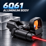 VPDOT D103X Red Dot Sight with Laser | Rifle Laser Combo | Picatinny