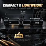 VPDOT 1.2-6x24 LPVO Rifle Scope | Illuminated Reticle | AR-15