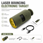 VPDOT strobe laser tactical flashlight 1000 lumens LED strobe mode USB-C charging fits most pistols rifles 20mm picatinny rail gun laser