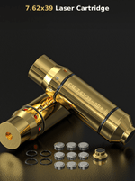 VPDOT 7.62x39 brass laser training cartridge dry fire system with batteries and O-rings