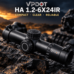 VPDOT 1.2-6x24 LPVO Rifle Scope | Illuminated Reticle | AR-15