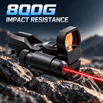 VPDOT D103X Red Dot Sight with Laser | Rifle Laser Combo | Picatinny
