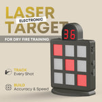 VPDOT 9-grid electronic laser target dry fire training track every shot build accuracy