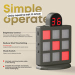 VPDOT 9-grid laser target brightness control mode switch multiple scoring modes dry fire