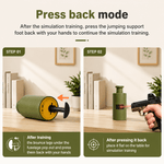 VPDOT laser bouncing electronic target press back mode after simulation training press jumping support foot back reset dry fire training