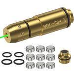 VPDOT 9mm laser training cartridge green laser with batteries and O-rings dry fire
