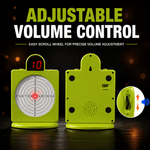 VPDOT 7 Ring laser target with adjustable volume scroll wheel