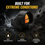 VPDOT D301X shockproof waterproof reflex sight for extreme conditions