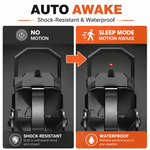 VPDOT KF-22 red dot sight auto awake sleep mode direct mount diagram rail mount diagram picatinny installation guide