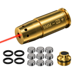 VPDOT 9mm Laser Bore Sight | Brass Chamber Boresighter | Fast Sight Alignment