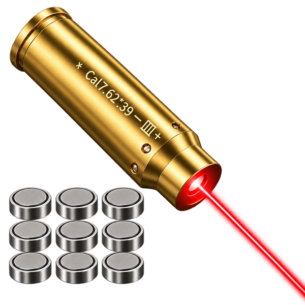 VPDOT 7.62x39 Laser Bore Sight | Chamber Bore Sighting Tool | Pre-Zero Alignment