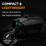 VPDOT P530X compact lightweight 4x30 prism sight, fast target acquisition