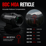 VPDOT P301X compact 3x30 prism scope for fast target acquisition